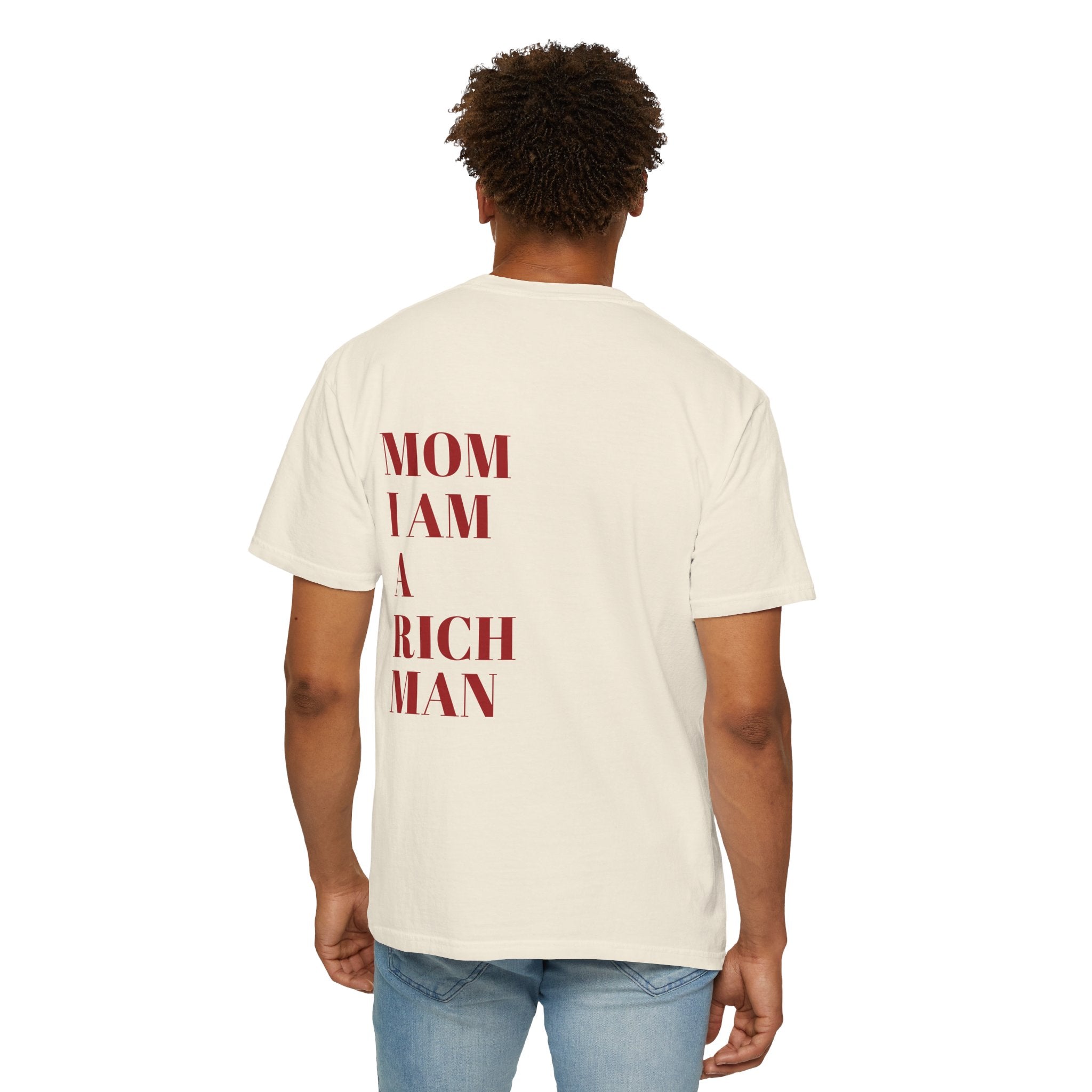 "mom I am a rich man"
