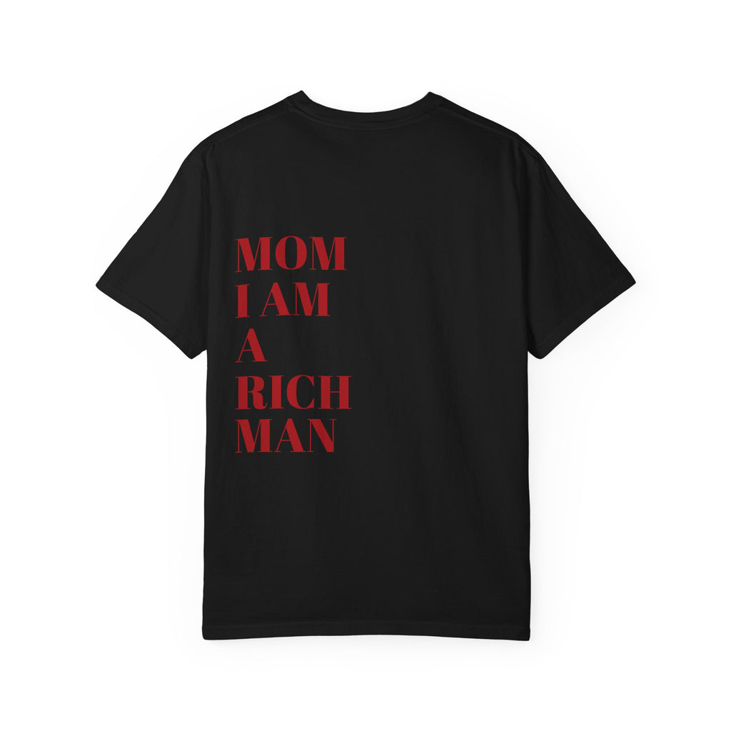 "mom I am a rich man"