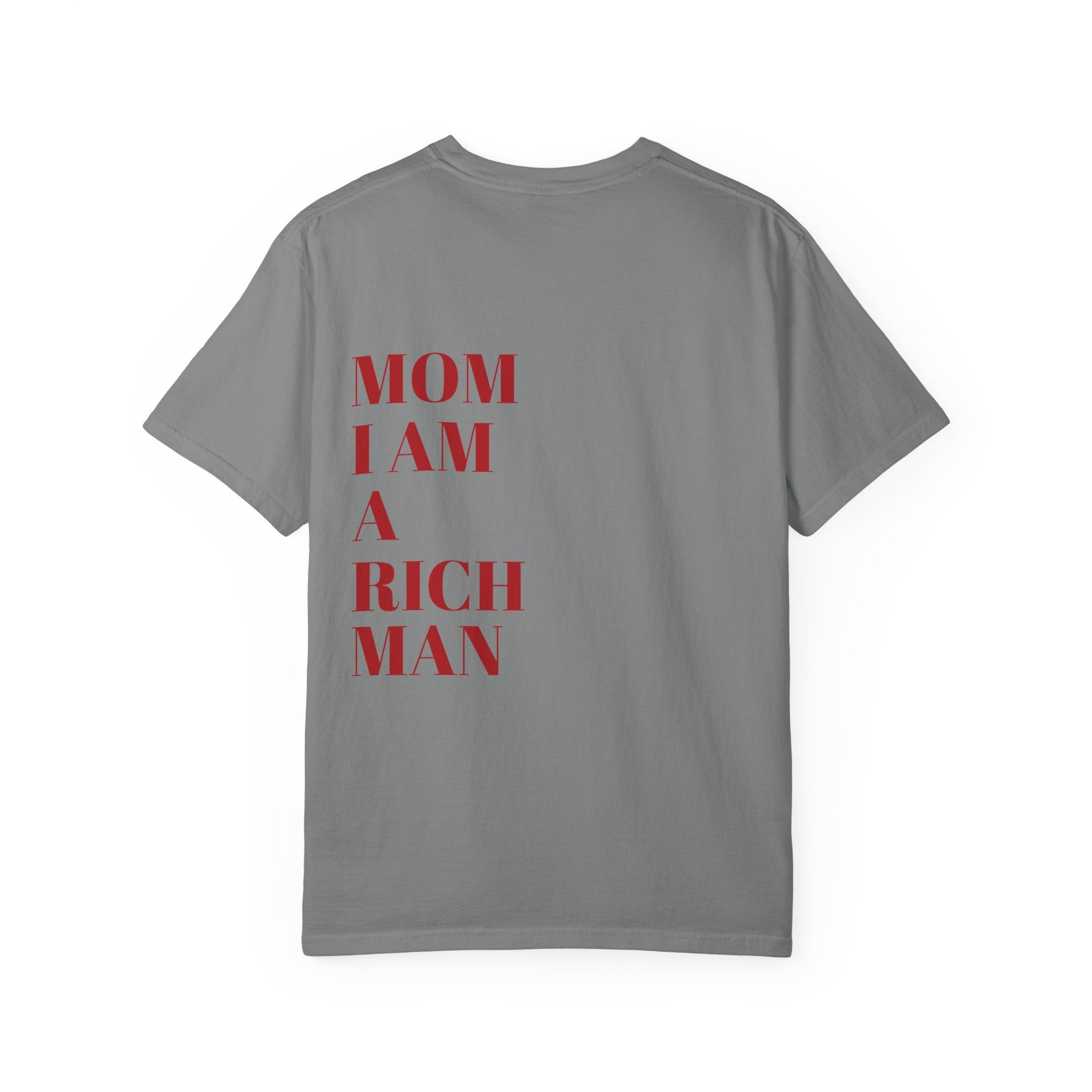 "mom I am a rich man"
