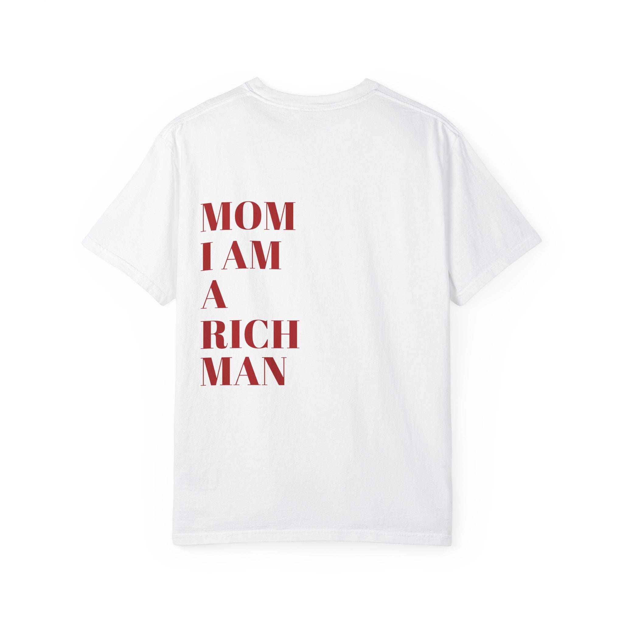 "mom I am a rich man"