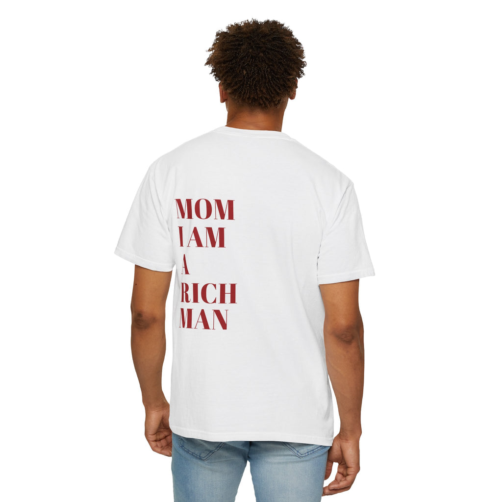 "mom I am a rich man"