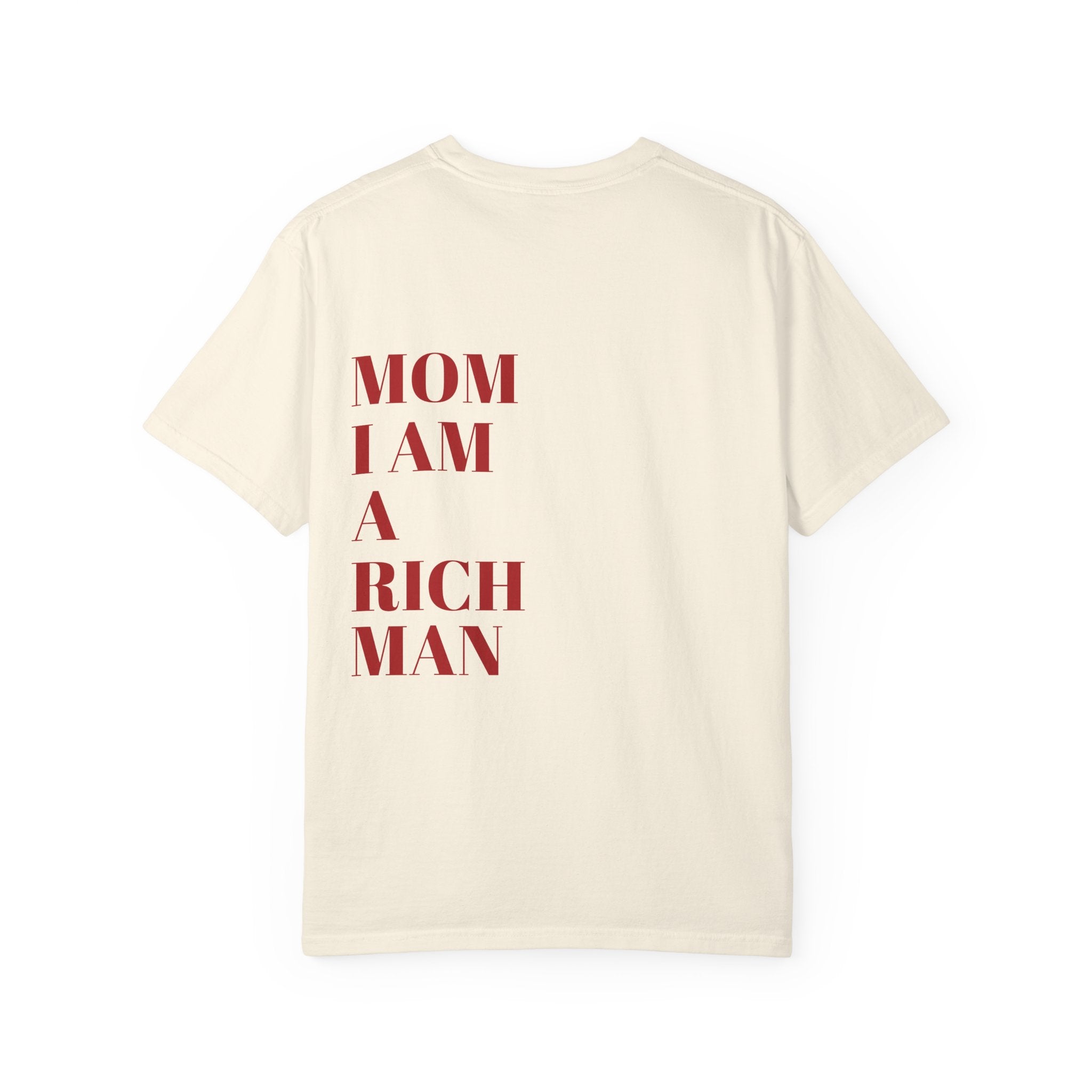"mom I am a rich man"